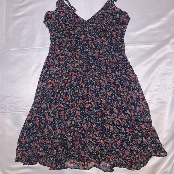 Floral Pattern Summer Dress - Picture 2 of 2